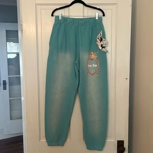Blue Boys Lie Sweatpants Large New with Tags